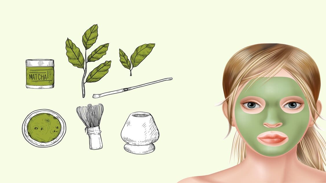 ماسك الشاي الأخضر لتفتيح البشرة - كيفية التحضير والاستعمال؟