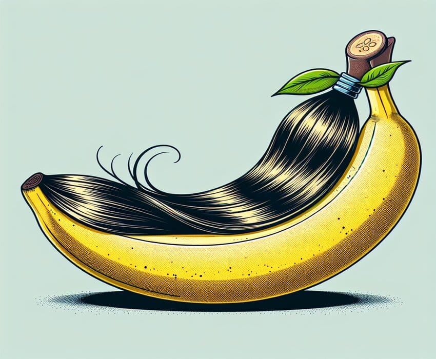 فوائد ماسك الموز للشعر الجاف والمتقصف