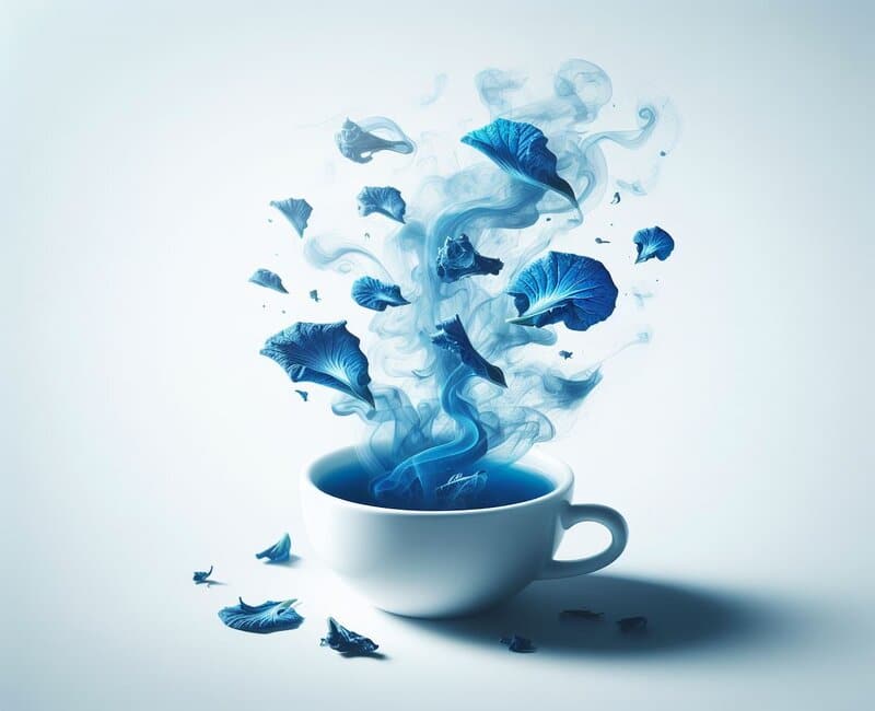 استخدامات الشاي الازرق