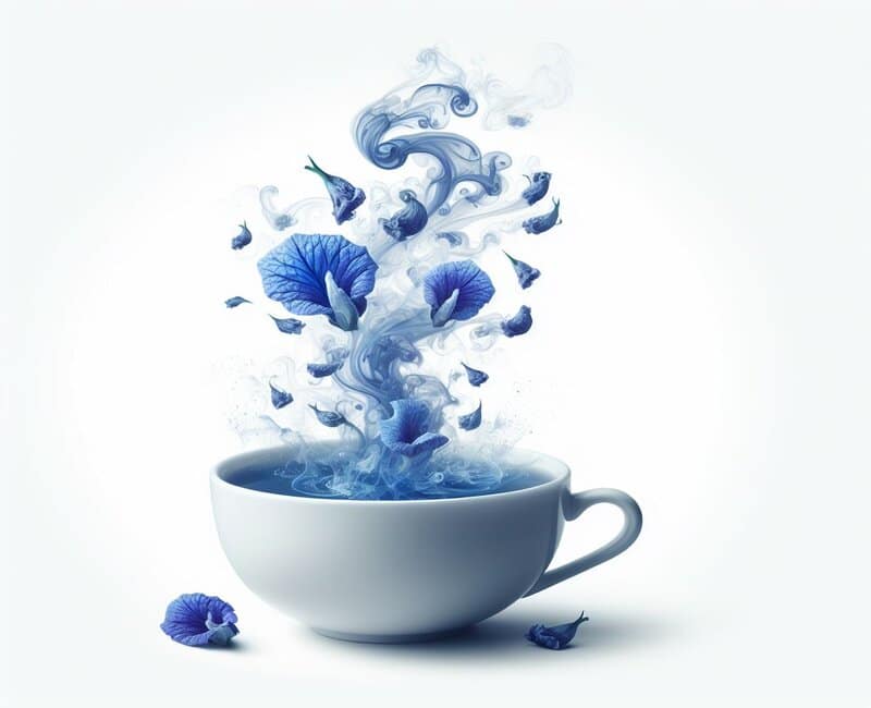 فوائد الشاي الأزرق